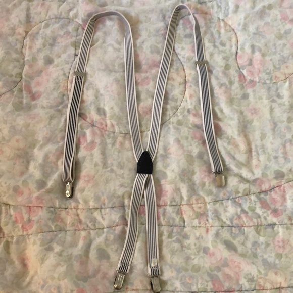 Accessories - Striped Suspenders